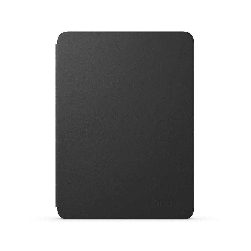 Amazon Genuine Vegetable Leather Cover for Kindle Paperwhite 12th Generation and Kindle Colorsoft (Black)