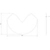 Semicircular Base (sheet Metal) for REN Stove