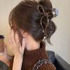 Fermagli a forma di granchio in acrilico per donne, fermagli trasparenti a forma di squalo, fermagli a forma di forbici, fermagli per capelli, accessori per acconciature da bambina