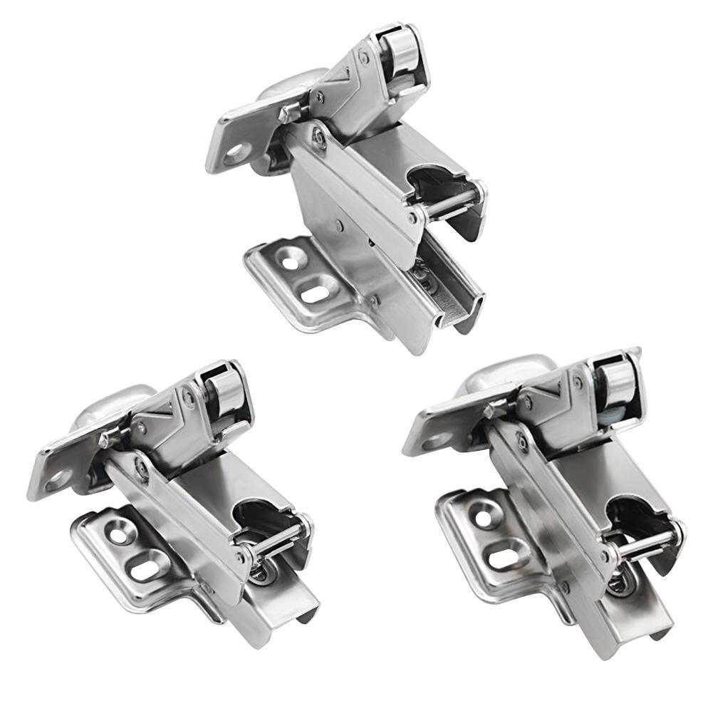 Buy Mute Large Angle Hydraulic Damping Hinge Wardrobe Door Hinges Parts at affordable