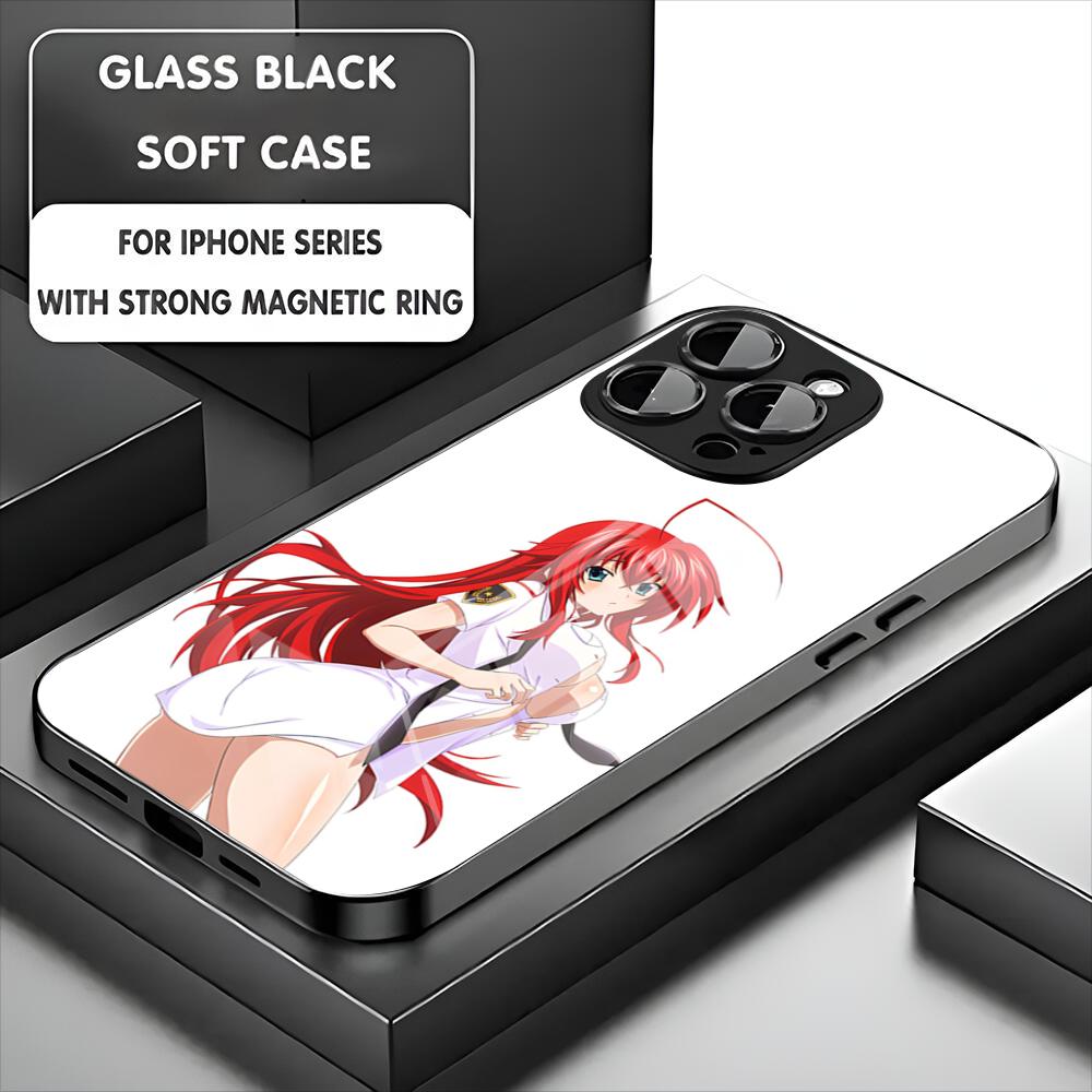 High School DxD Hero Phone Case For Iphone 17 16 15 14 13 11 12 Pro Max Mini Plus Magnetic Glass Phone Cover