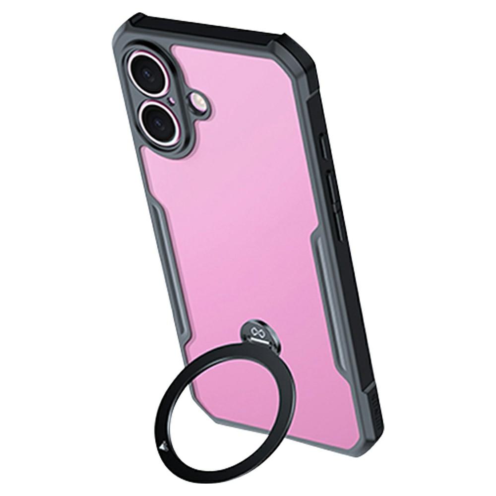 

XUNDD For iPhone 16 Case 360 Degree Magnetic Rotating Kickstand Shockproof Phone Cover As Shown A