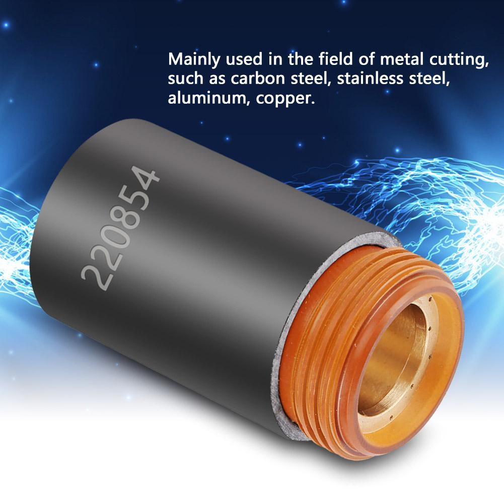 1 pieza 220854 Antorcha de corte de cortador de plasma Tapa de retenci/ón de consumibles para el kit de soldadura MAX105 Tapa de retenci/ón de corte de plasma Tapa de retenci/ón de antorcha de plasma