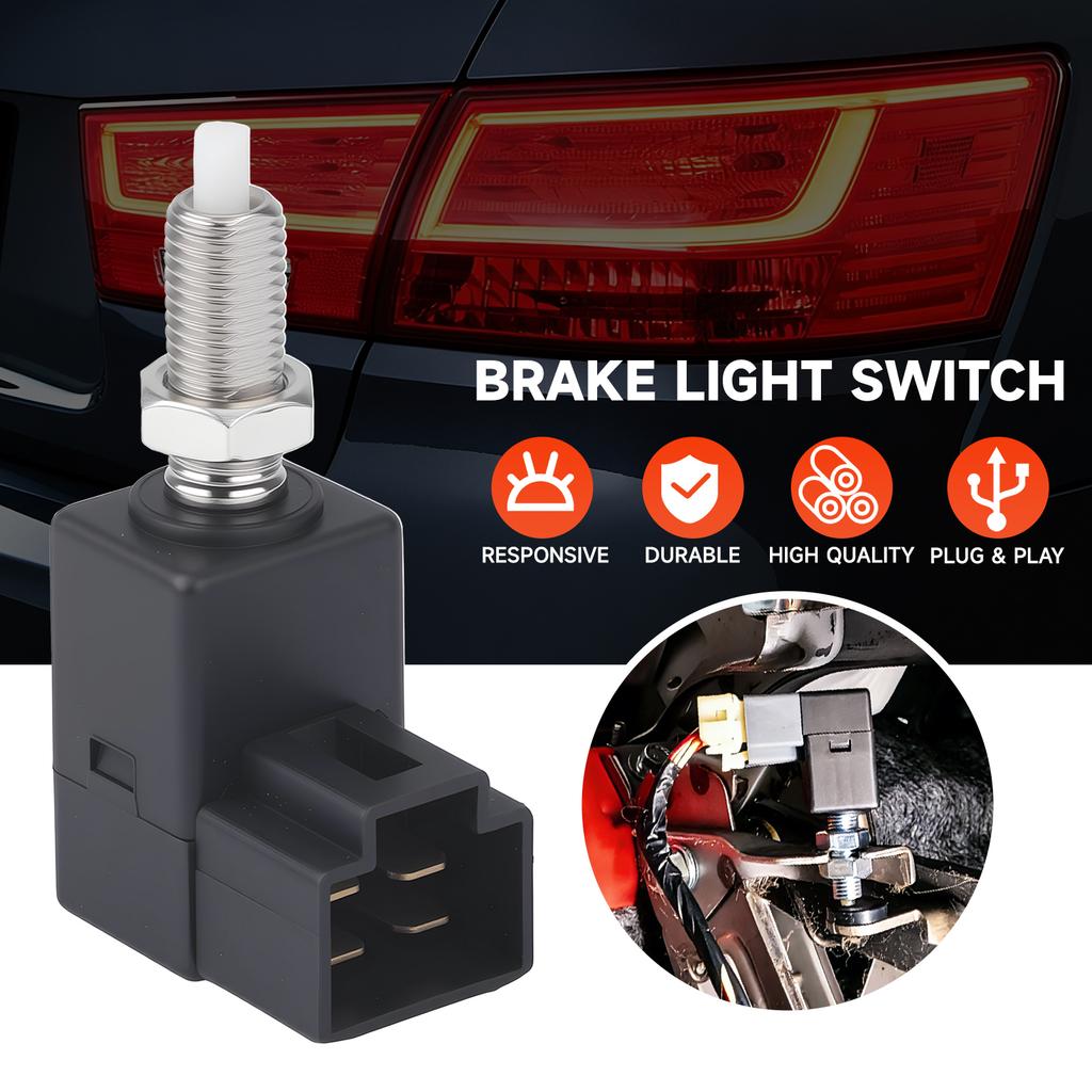 4P Parking Light Switch Assembly Brake Lamp For Hyundai Santa Fe Sonata IX35 I30 93810-3K000 938103K000 Black Auto Parts
