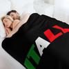 ITALIEN Decke Flanell Fleece Weich Warm Überwurfdecke