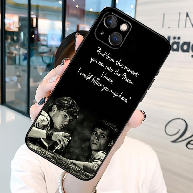 

Newt Quotes The Maze Runner Bumper Phone Case For iPhone 11 12 13 14 15 16 Pro X XR XS Max Plus Back Cover iPhone 14