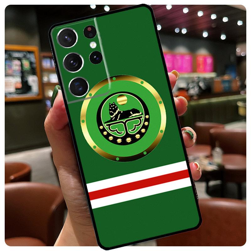 Chechen Chechnya Flag Phone Case For Samsung Galaxy S23 Ultra S21 S22 S24 S25 Ultra S9 S10 Plus S24 S25 FE Cover