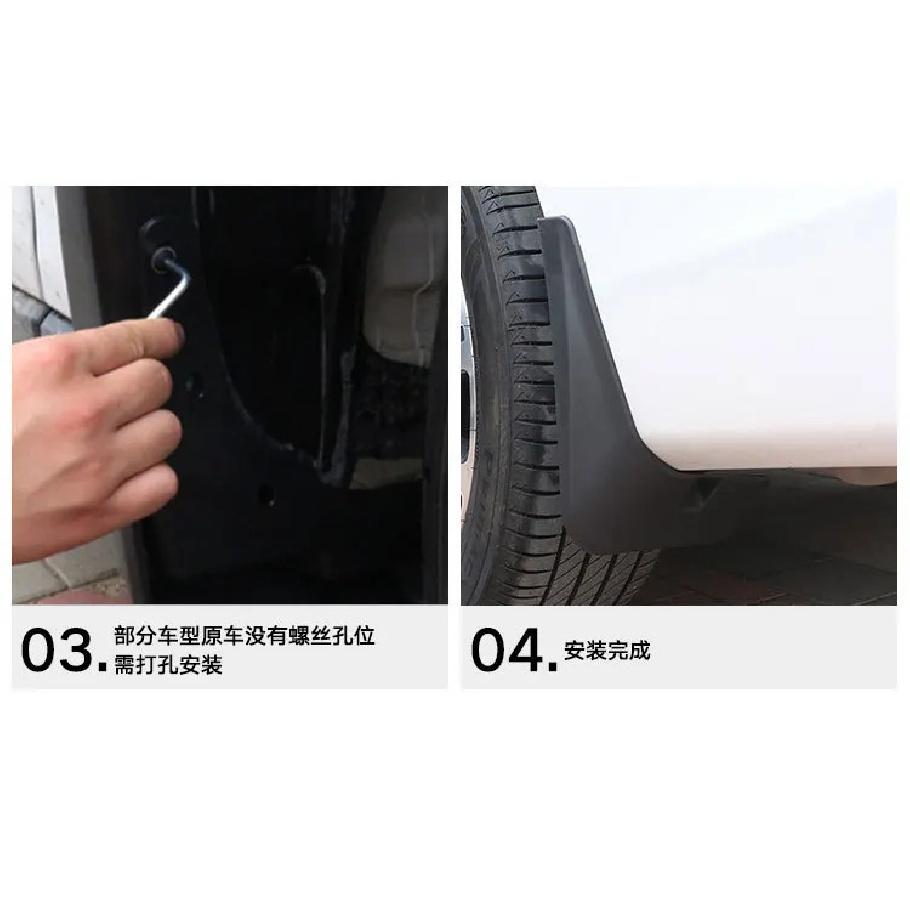 For Geely Lynk&Co LYNK&CO 900 2025 car tire mudguard modification,Mudflaps Front Rear Flares Splash Guards Cover Car Accessorie