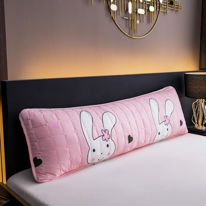 Kuup Waterproof Quilted Design Long Pillowcase Bedding Little dinosaur Cartoon Pillow Cover Pillow Case 48x74/120/150/180cm 1Pcs