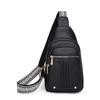 PU Leather Crossbody Chest Bag