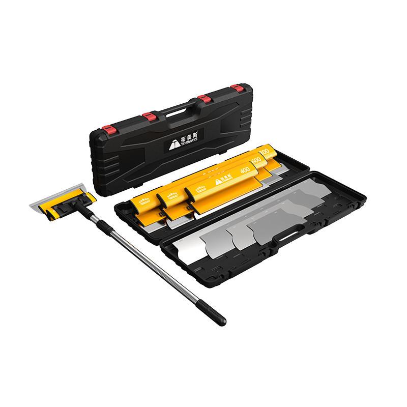 Walls Renovation Scraping Putty Leveling Tool Set Stainless Steel Putty Scraper Enlarged Plastering Scraper Plate