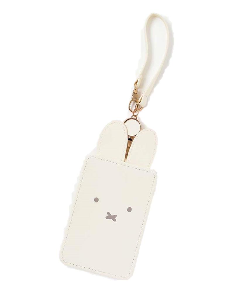 Miffy Face Pass Case Case/Card (Ivory)