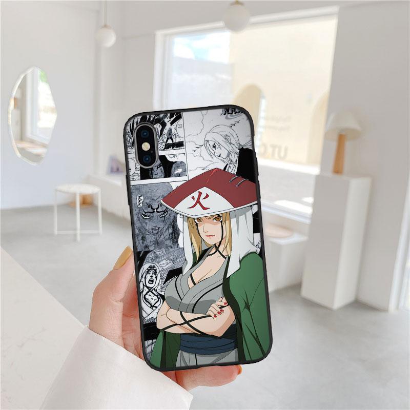 LO72 NARUTO Tsunade Soft Shell Phone Case for OPPO A40 A60 A80 A15 A16 A16K A12 A17 A17K A54 A54S A53 A53S A55 A56 A57 A98 F23