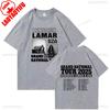 Grand National Tour Gift Kendrick Lamar Tour 2025 Fan Tee GNX Merch Graphic T Shirts Cotton Unisex Tops Oneck Fashion Style Top
