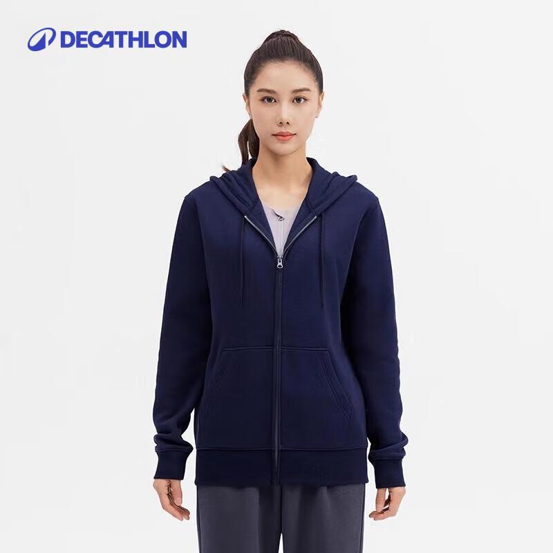 Женская спортивная куртка на молнии с капюшоном Decathlon XS