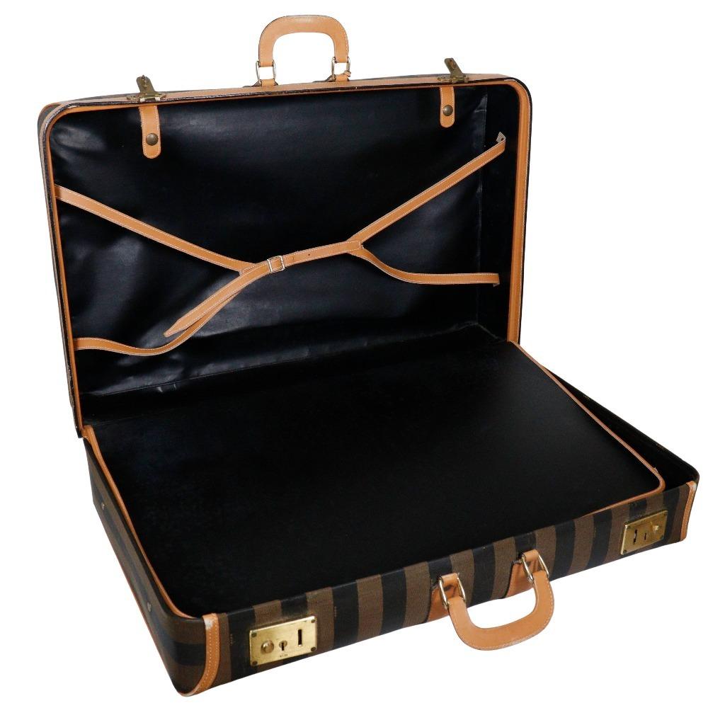 Fendi Pekan Carry Bag PVC/leather Unisex Used