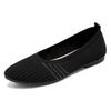 Women's summer shoes, shallow-mouth flat casual shoes, French style soft sole non-fatiguing single shoes.
