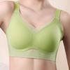 Traceless full cup, fat mm, large chest, small, no steel ring, large size underwear, women's anti-light tube top, sub-breast bra, summer