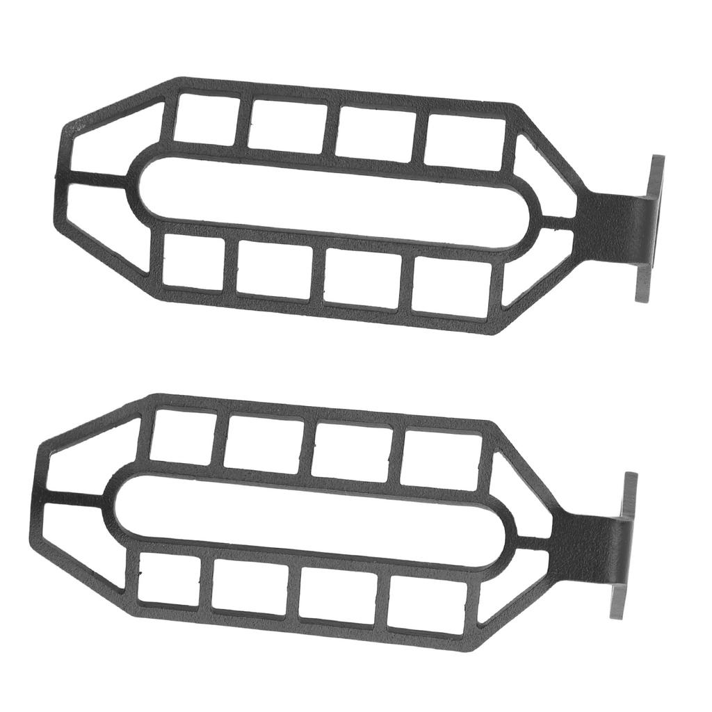 Paar Motorrad Blinker Schutzabdeckung Edelstahl Schwarz Ersatz für CB500X