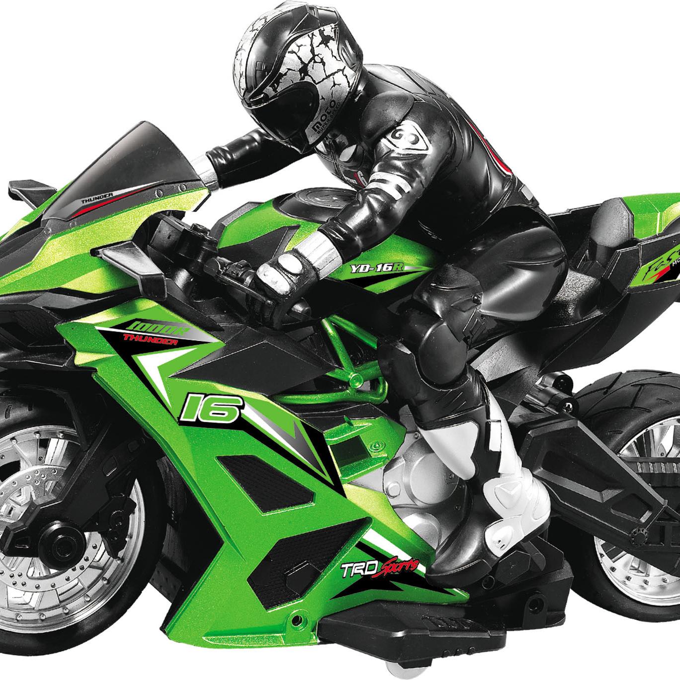 

Высокоскоростной 2.4G мотоцикл внедорожный трюковой скалолазание радиоуправляемый автомобиль дрифт полноприводный автомобиль с дистанционным управлением модель игрушечная машинка 5 зелёный