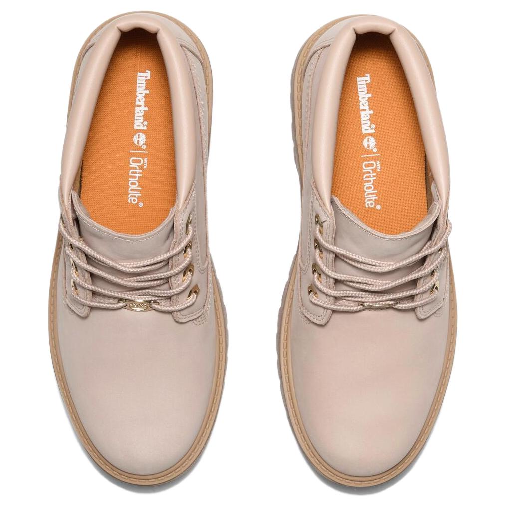 Timberland Stone Street Bequeme Kurze Stiefel Damenstiefel Beige A2HA9EN7