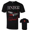 Nightside Records Rock Music Art Style Summer Casual TShirt Unisexs and Womens Luxury Brand