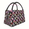 1pc Sugar Skull, Reusable Refrigerated Bag, Insulated Bag, Insulated Lunch Bag, Mexican Day of the Dead Sugar Skulls