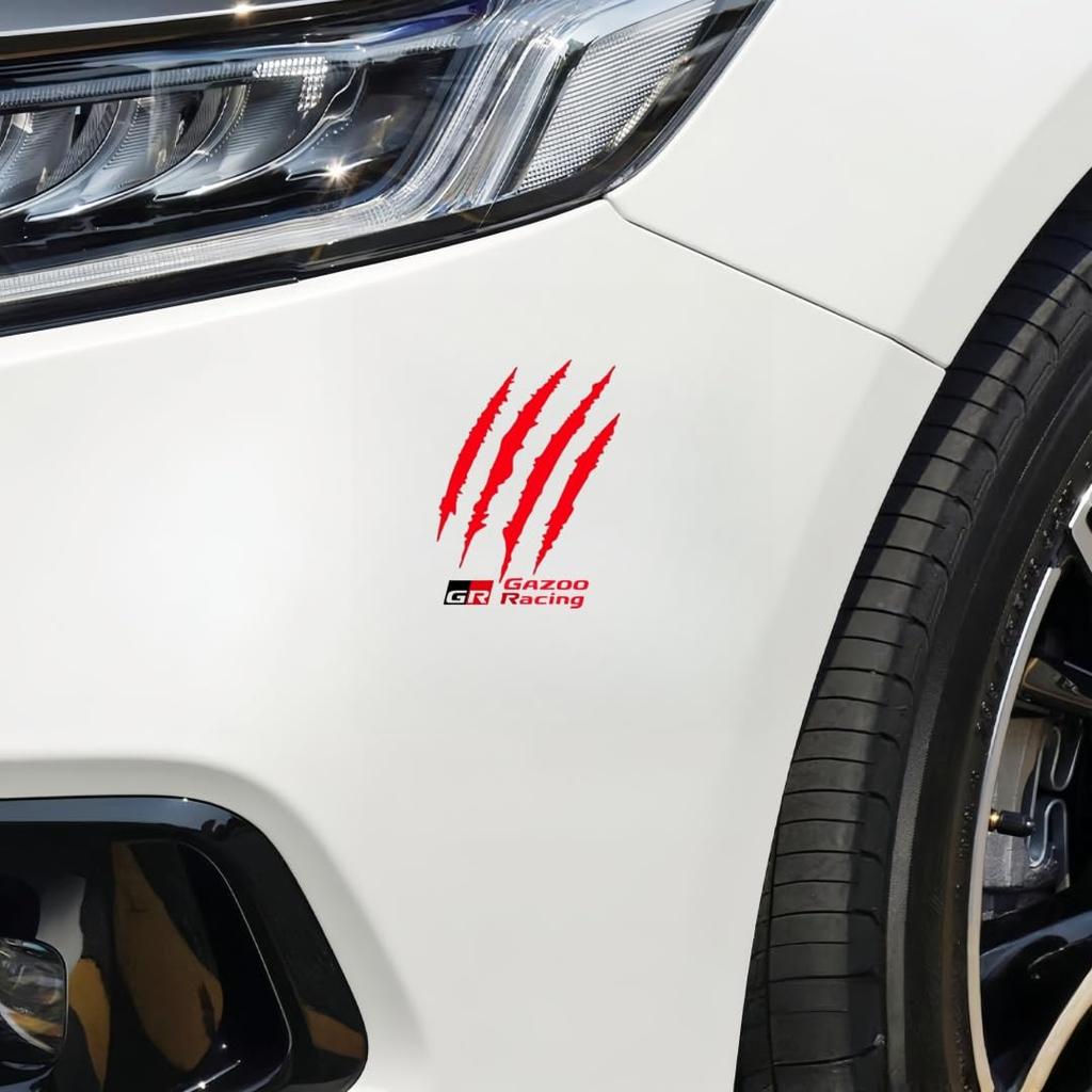 GR All Series Car Sticker Exterior Accessories Decal No Trace Fuel Inlet Exclusive Logo