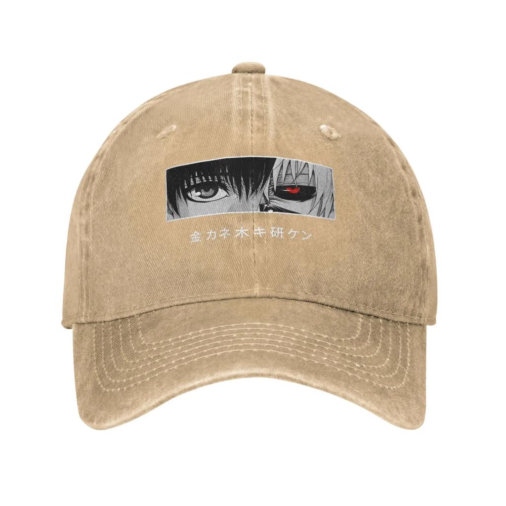 Baseball Cap Tokyo  Summer Fashion Trucker Hat Anime Ghouls Unisex Adult Custom DIY Outdoor Sport Wholesale Baseball Caps