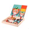 Children's Mind Game Board, 3D Facial Features, Educational Wooden Toy, Early Learning, Cartoon