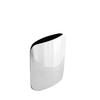 Silver Stainless Steel Mirror-faced Geometric Decorative Vase Flower Vase Flower Pot Flower Arrangement Accessories Vases