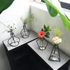 Abstract Black Lines Minimalist Abstract Iron Vase Dried Flower Vase Racks Nordic Flower Ornaments Home Party Decoration Vase