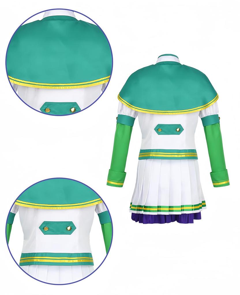 Uma Musume Cosplay Silence Suzuka Cosplay Silent Innocence Cosplay Uma Musume Cosplay Costume Costume for Events Halloween Costume School Festivals