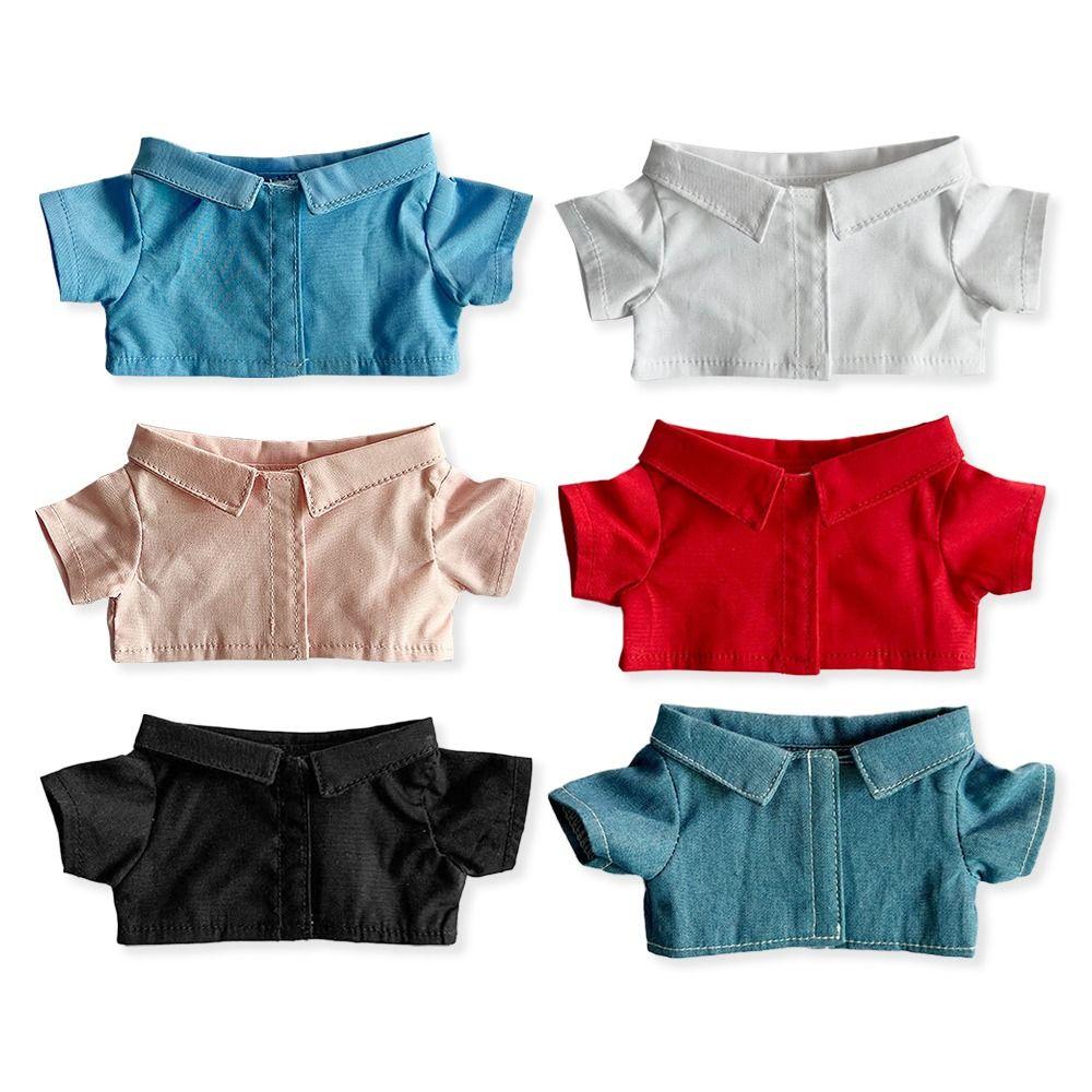Fashion Clothes Accessories For 20cm Dolls Tops 20cm Dolls Shirt Handmade Shirt Cute Clothes