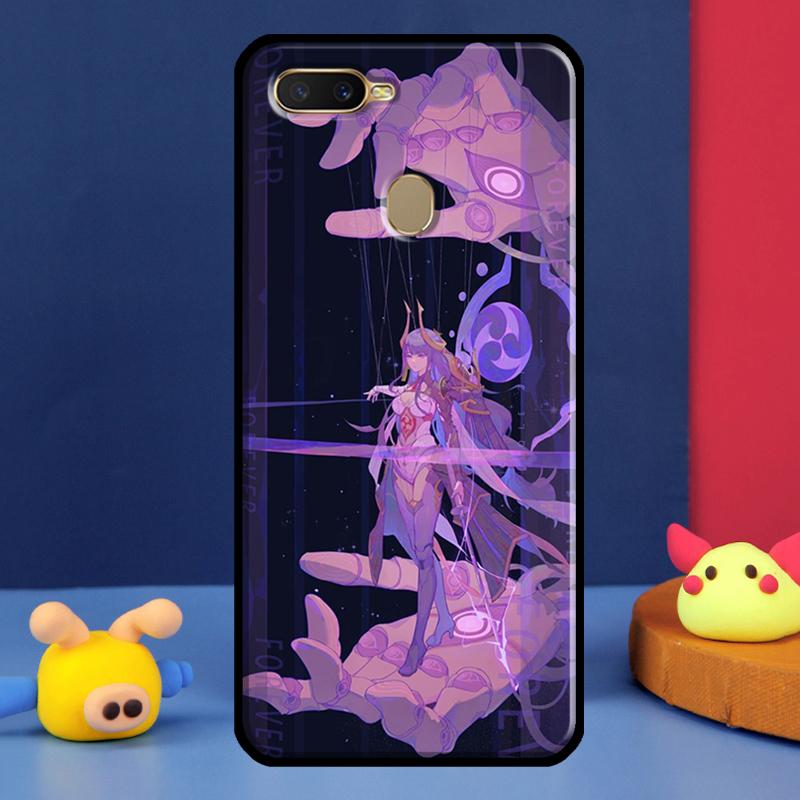 Baal Genshin Impact Game For Oppo A54 A57 S A78 A58 A98 A5 A9 A91 A15 A16 A17 A52 A72 A76 A96 A74 A94 A77 Phone Case