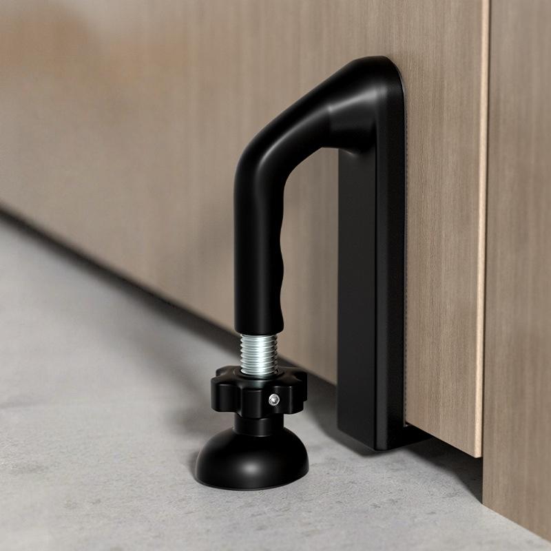 1 st bärbar dörrsäkerhetsanordning Jammare Dörrstopp Lägg till säkerhet för hotelllägenhet Kraftfull grindstoppare Resetillbehör