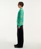 Mmgl Dyeing Zip-Up Cardigan (Aqua Mint)
