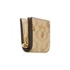 New COACH Snap Wallet Canvas With Leather Clutch Wallet Women's Khaki CH477-IMOT4
