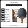 DHS F9006 9-Star Penhold Table Tennis Racket