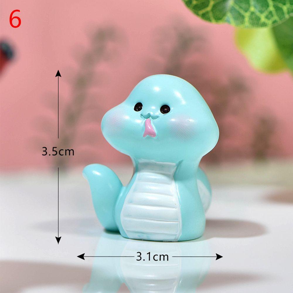 Cute Desktop Statues DIY Zodiac Figurine Tiger Miniature Micro Landscaping For 2025