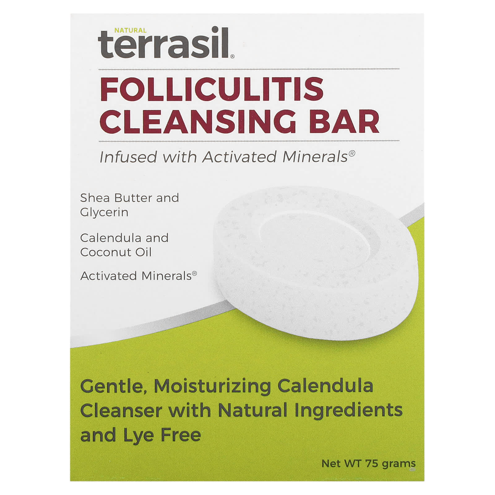 

Folliculitis Cleansing Bar, 75G