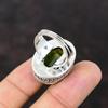 Facettierter Peridot Ring Handgefertigter Eleganter Schmuck 925 Sterlingsilber Ring Einzigartiger Vintage Ring Brandneuer Edelsteinschmuck Alle Größen verfügbar