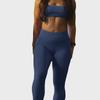 DFYNE Jacquard Cross-Back Tube Top & Hip-Lift Fitness Leggings Yoga Set