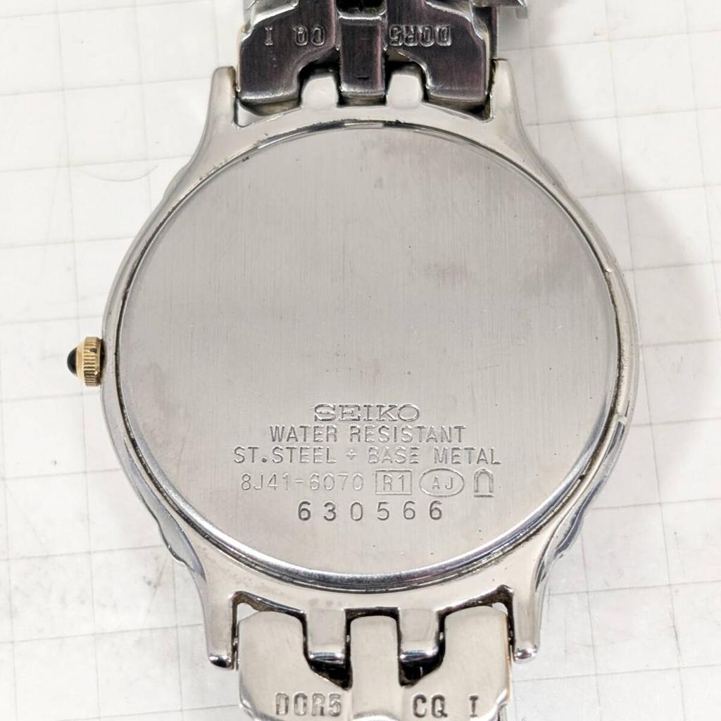 SEIKO Dolce Battery Working Men's Watch, Replaced, Condition, U-28