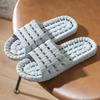 Bath slippers non-slip and water leakage men's summer outer wear bathroom sandals soft bottom home hollow indoor household couple