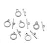 10Sets OT Clasp Alloy Toggle Clasps Round Bar Connector for DIY Jewelry Making Bracelet Hooks Crafts Necklaces Accessories