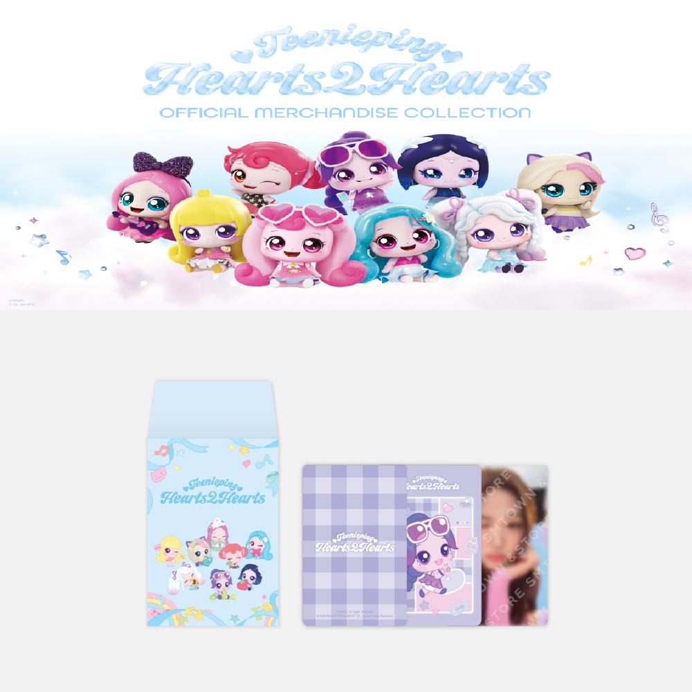 Teenieping X Hearts2Hearts Random Trading Card Set