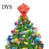 Handcrafted Gift Ideas Handmade Beaded Christmas Tree Ornament, Sparkly Crystal Bead Mini DIY Craft Kits Tabletop Decor, Hand-Woven Xmas Desktop