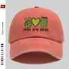 pc Love and Peace Pickle Design Printed Baseball Cap Fashionable Printed Decorative Hat Multiple Colors Available Comfortabl