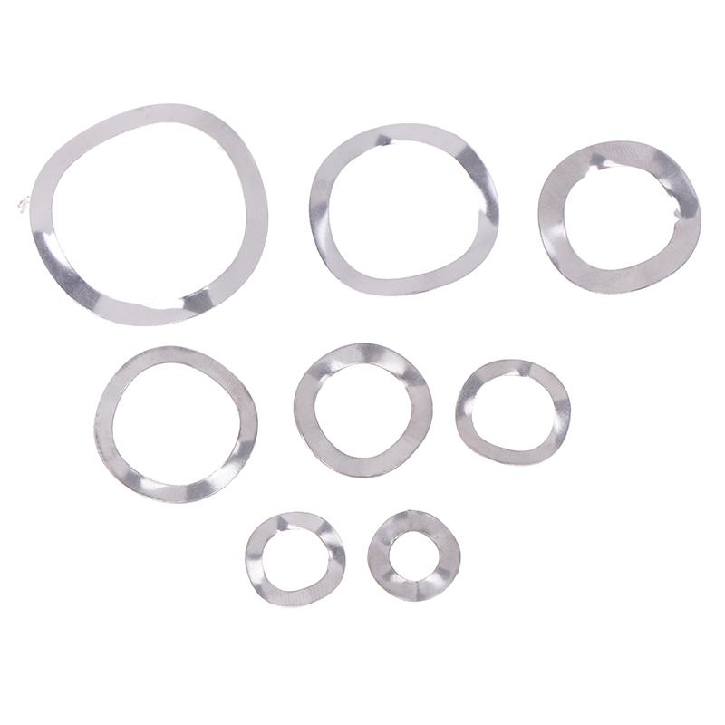 100/50/20 Buc M6 M8 M10 M12 M16 M19 M21 M25 Oțel Inoxidabil 304 Tip Creastă Triplă Ondulată Șaibă Elastică Garnitură Pentru Arbori de Rulmenți